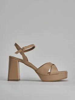 Best Sandalo tacco 8 cm pelle Donna Sandali Tacco Alto