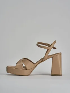 Best Sandalo tacco 8 cm pelle Donna Sandali Tacco Alto