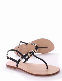 sandalo tacco 1 cm Donna Sandali Tacco Basso