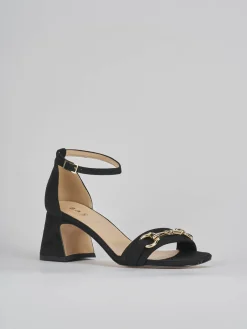 Discount Sandalo tacco 6 cm camoscio Donna Sandali Tacco Alto