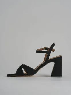 Hot Sandalo tacco 8 cm camoscio Donna Sandali Tacco Alto