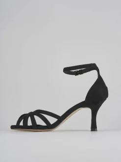 Sandalo tacco 7 cm camoscio Donna Sandali Tacco Alto