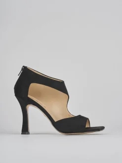 New Sandalo tacco 9 cm camoscio Donna Sandali Tacco Alto