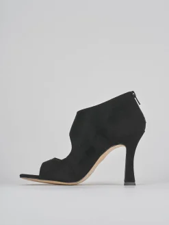 New Sandalo tacco 9 cm camoscio Donna Sandali Tacco Alto