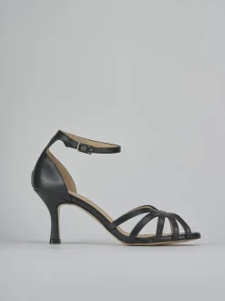 Discount Sandalo tacco 7 cm pelle Donna Sandali Tacco Alto