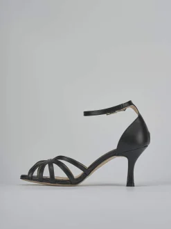 Discount Sandalo tacco 7 cm pelle Donna Sandali Tacco Alto