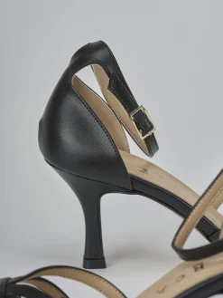 Discount Sandalo tacco 7 cm pelle Donna Sandali Tacco Alto