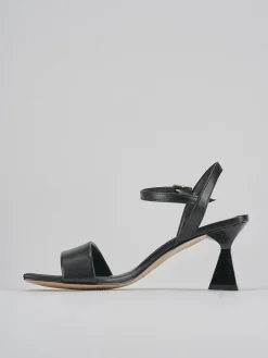 Outlet Sandalo tacco 7 cm pelle Donna Sandali Tacco Alto