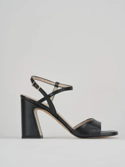 Outlet Sandalo tacco 7 cm pelle Donna Sandali Tacco Alto