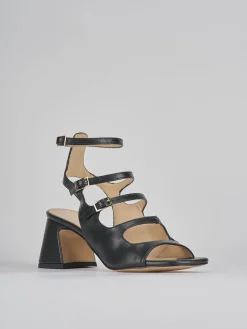 Sale Sandalo tacco 6 cm pelle Donna Sandali Tacco Alto