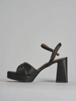 Sandalo tacco 8 cm pelle Donna Sandali Tacco Alto