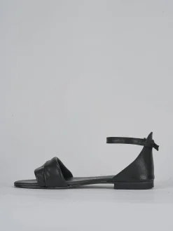 Hot Sandalo tacco 1 cm pelle Donna Sandali Tacco Basso