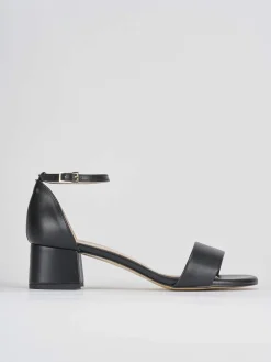 Sandalo tacco 5 cm pelle Donna Sandali Tacco Alto