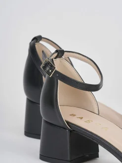 Sandalo tacco 5 cm pelle Donna Sandali Tacco Alto