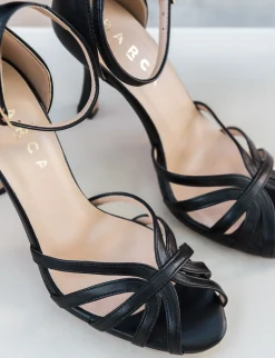 Best Sandalo tacco 9 cm pelle Donna Sandali Tacco Alto