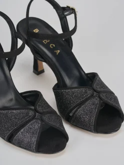 Clearance Sandalo tacco 7 cm pelle Donna Sandali Tacco Alto