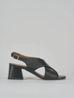 Discount Sandalo tacco 5 cm pelle Donna Sandali Tacco Alto