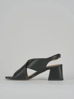 Discount Sandalo tacco 5 cm pelle Donna Sandali Tacco Alto