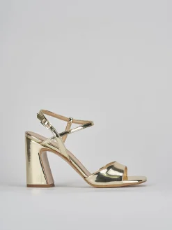 Sale Sandalo tacco 7 cm pelle Donna Sandali Tacco Alto