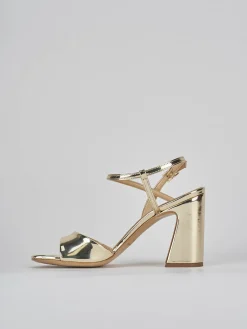 Sale Sandalo tacco 7 cm pelle Donna Sandali Tacco Alto