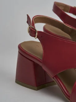 Outlet Sandalo tacco 5 cm pelle Donna Sandali Tacco Alto