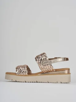 Best Sandalo zeppa 3 cm pelle Donna Sandali Zeppa