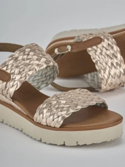 Best Sandalo zeppa 3 cm pelle Donna Sandali Zeppa