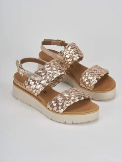 Best Sandalo zeppa 3 cm pelle Donna Sandali Zeppa