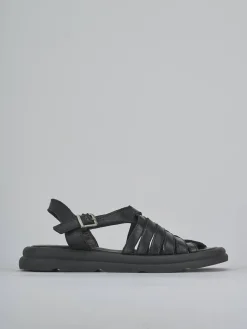 Online Sandalo zeppa 3 cm pelle Donna Sandali Tacco Basso