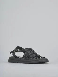 Online Sandalo zeppa 3 cm pelle Donna Sandali Tacco Basso