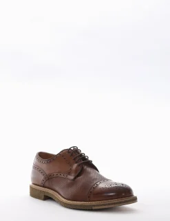 Best scarpa lacci tacco 2 cm cuoio Uomo Stringate