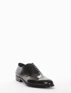 scarpa lacci tacco 2 cm Uomo Stringate