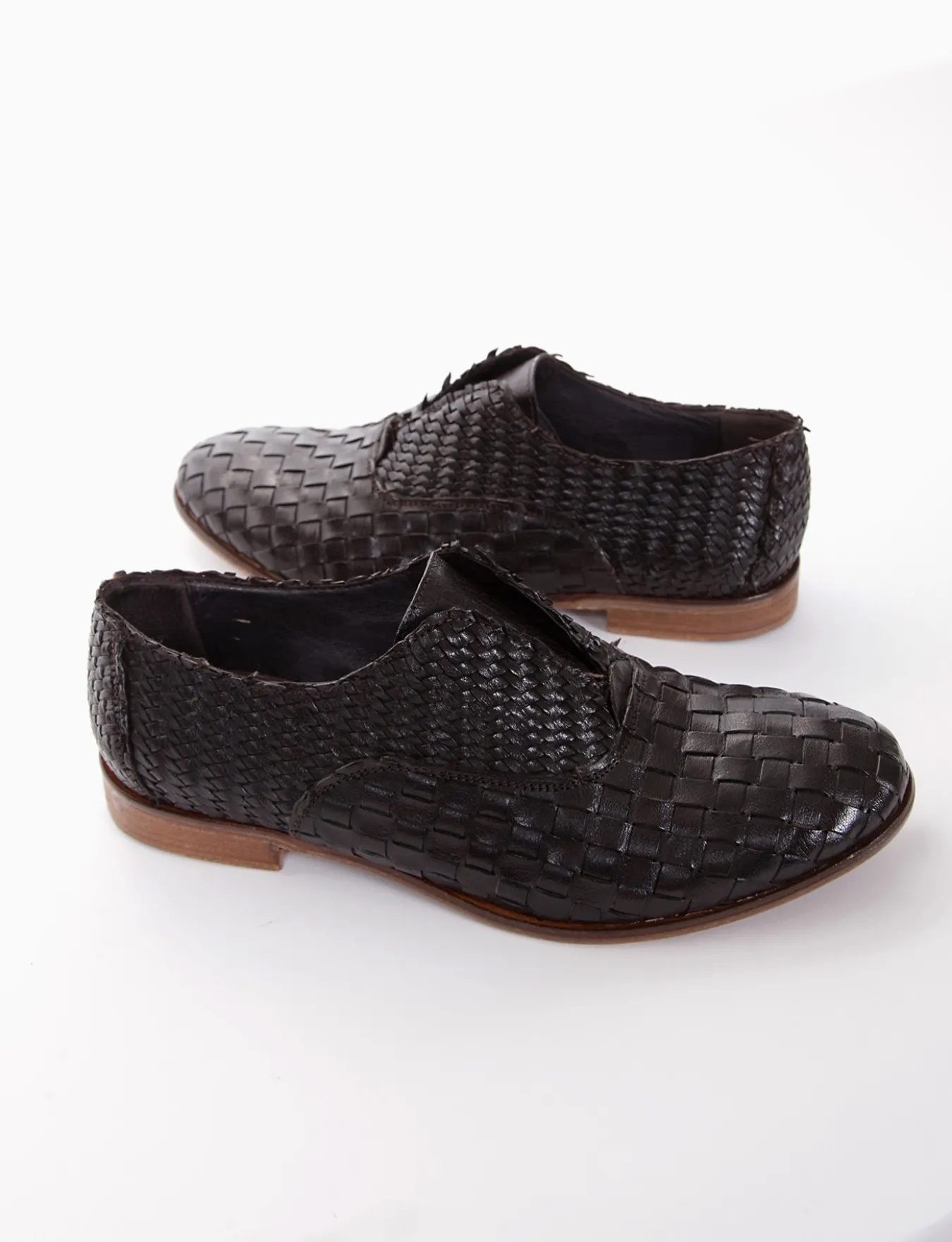 scarpa no lace tacco 2 cm testa Uomo Stringate