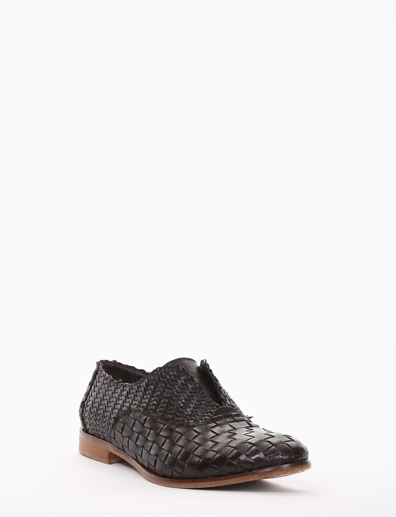 scarpa no lace tacco 2 cm testa Uomo Stringate