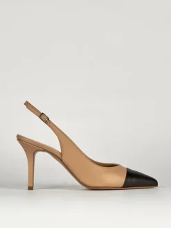 New Slingback decoltè tacco 7 cm pelle Donna Slingback