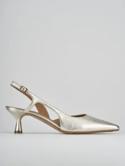 Online Slingback decolte tacco 5 cm laminato Donna Slingback
