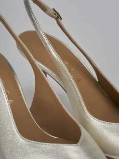 Best Slingback decolte tacco 7 cm laminato Donna Slingback