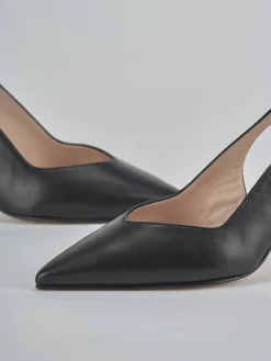 Slingback decolte tacco 7 cm pelle Donna Slingback