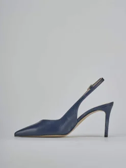 New Slingback decolte tacco 7 cm pelle Donna Slingback