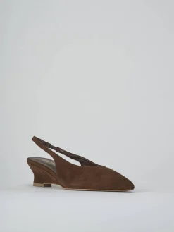 New Slingback tacco 5cm camoscio Donna Slingback