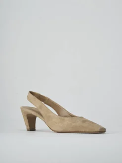 Best Slingback tacco 5cm camoscio Donna Slingback