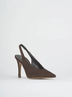 Best Slingback tacco 9cm camoscio testa Donna Slingback
