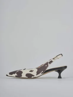 Sale Slingback tacco 4cm cavallino Donna Slingback