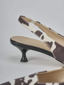 Sale Slingback tacco 4cm cavallino Donna Slingback