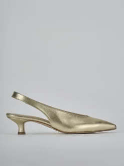 Sale Slingback tacco 4cm laminato Donna Slingback