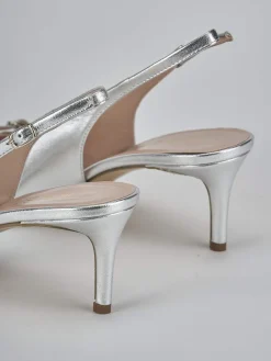 Best Slingback tacco 7cm laminato Donna Slingback