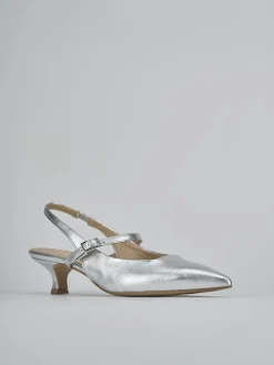 Hot Slingback tacco 4cm laminato Donna Slingback