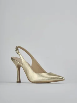 Slingback tacco 9cm laminato Donna Slingback