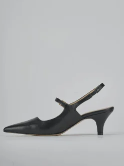 Slingback tacco 4cm pelle Donna Slingback
