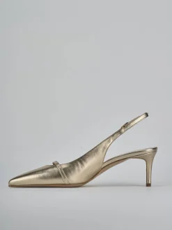 Online Slingback tacco 7cm pelle Donna Slingback